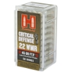 Picture of Hornady Critical Defense  22WMR  45 Grain  FTX  50 Round Box 83200