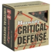 Picture of Hornady Critical Defense  32 H&R  80 Grain  FlexTip  25 Round Box 90060