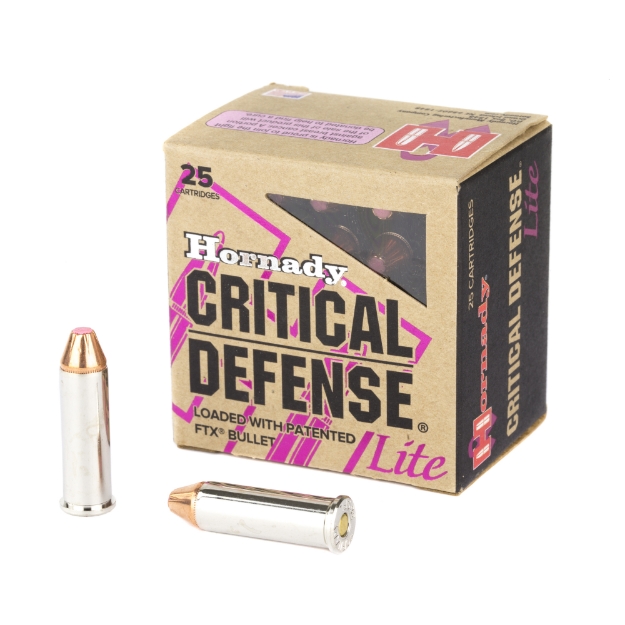 Picture of Hornady Critical Defense  38 Special  90 Grain  Flex Tip  25 Round Box 90300