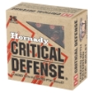 Picture of Hornady Critical Defense  9MM  115 Grain  Flex Tip  25 Round Box 90250