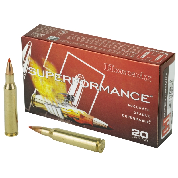 Picture of Hornady Custom  250 Savage  100 Grain  InterLock  20 Round Box 8132