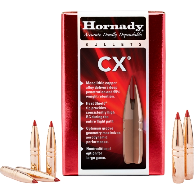 Picture of Hornady CX  Copper Alloy  .277/270 Caliber  130 Grain  50 Count 273704