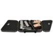 Picture of Hornady Dual-Lid Lock Box  Foam Interior  2 Keyed Alike Locks  11"x10"x2" Exterior Dimensions  Includes Steel Security Cable 95229