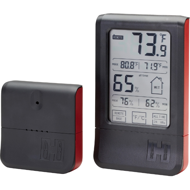 Picture of Hornady Hygrometer  Black  Wireless 95907