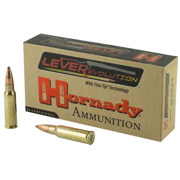 Picture of Hornady LeverEvolution  338 Marlin Express  200 Grain  FlexTip  20 Round Box 82240