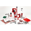 Picture of Hornady Lock-N-Load Deluxe Classic Reloading Kit containing Lock-N-Load Classic Single Stage Press  Lock-N-Load Powder Measure  Digital Scale  Hornady Handbook of Cartridge Reloading  Primer Catcher  Positive Priming System  Handheld Priming Tool  Universal Reloading Block  Chamfering and Deburring Tool  Powder Trickler and Funnel  One Shot Case Lube  Three Lock-N-Load Die Bushings  Sure-Loc Lock Ring 6 Pack  Powder Measure Stand  Shellholder Pack (#1  #2  #5  #16  & #35)  Kinetic Bullet Puller 