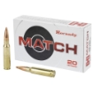 Picture of Hornady Match Ammunition  308 Win  168 Grain  Boat Tail Hollow Point  20 Round Box 8097