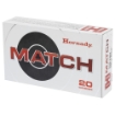 Picture of Hornady Match Ammunition  308 Win  168 Grain  Boat Tail Hollow Point  20 Round Box 8097