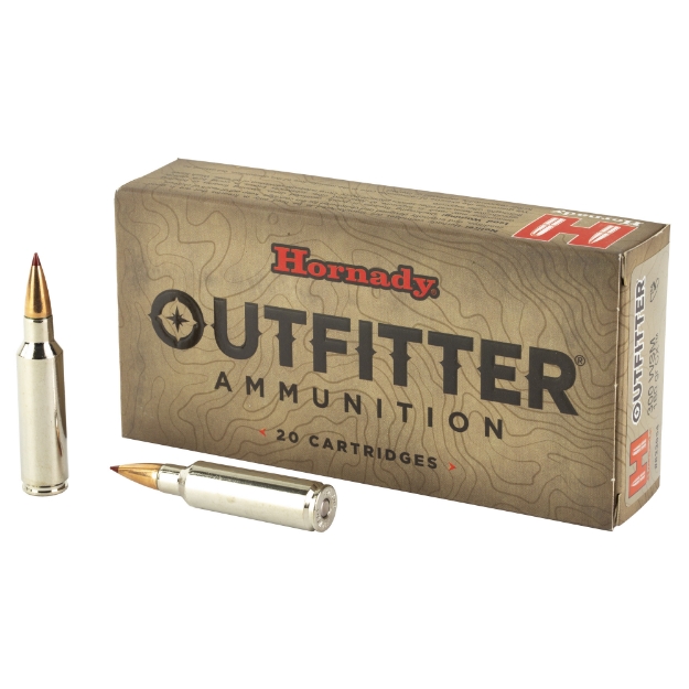 Picture of Hornady Outfitter  300 Winchester Short Magnum  180 Grain  CX  20 Round Box 822034
