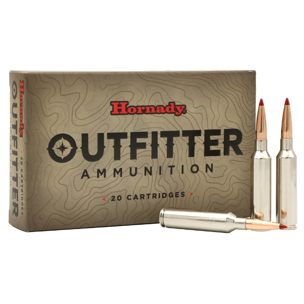 Picture of Hornady Outfitter  308 Winchester  180 Grain  Copper alloy eXpanding Projectile  20 Round Box 80982