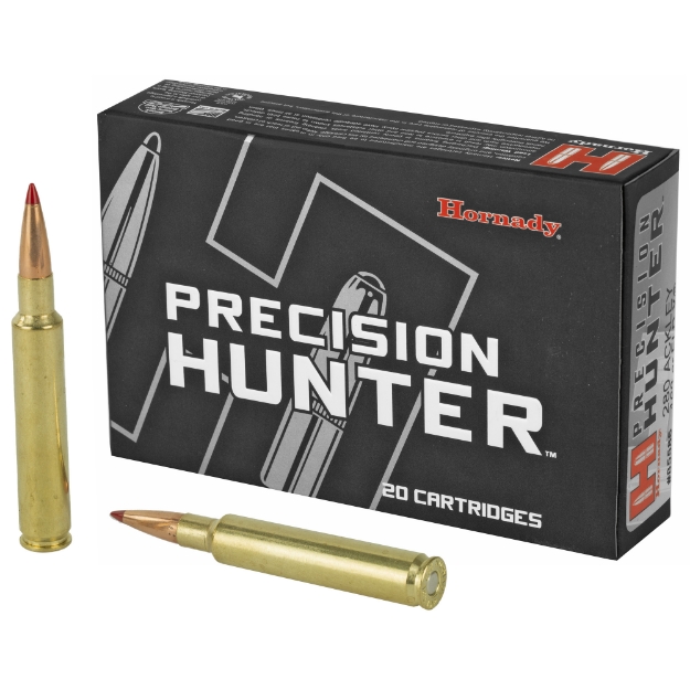 Picture of Hornady Precision Hunter  280 Ackley Improved  162 Grain  ELD-X  20 Round Box 85586