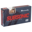 Picture of Hornady Subsonic  300 Blackout  190 Grain  Sub-X  20 Round Box 80877
