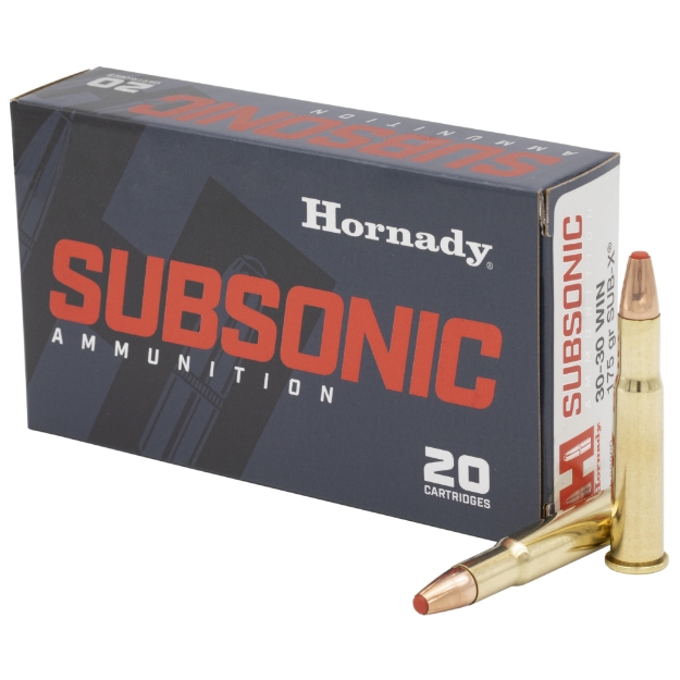 Picture of Hornady Subsonic  30-30 Winchester  175 Grain  Sub-X  20 Round Box 80809