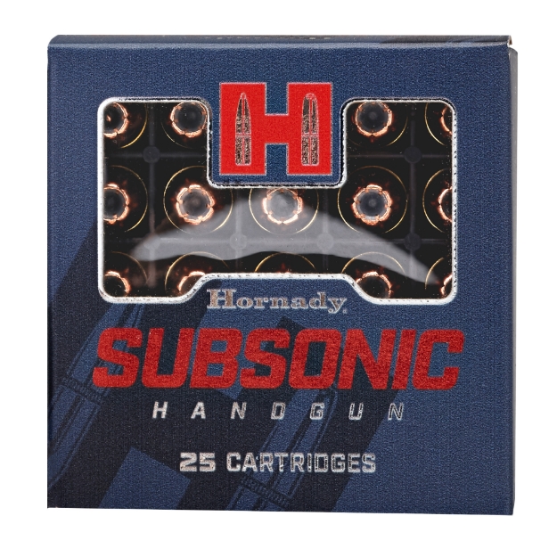 Picture of Hornady Subsonic  9MM  147 Grain  XTP  25 Round Box 90287