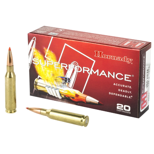 Picture of Hornady Superformance  260 Rem  129 Grain  SST  20 Round Box 8552