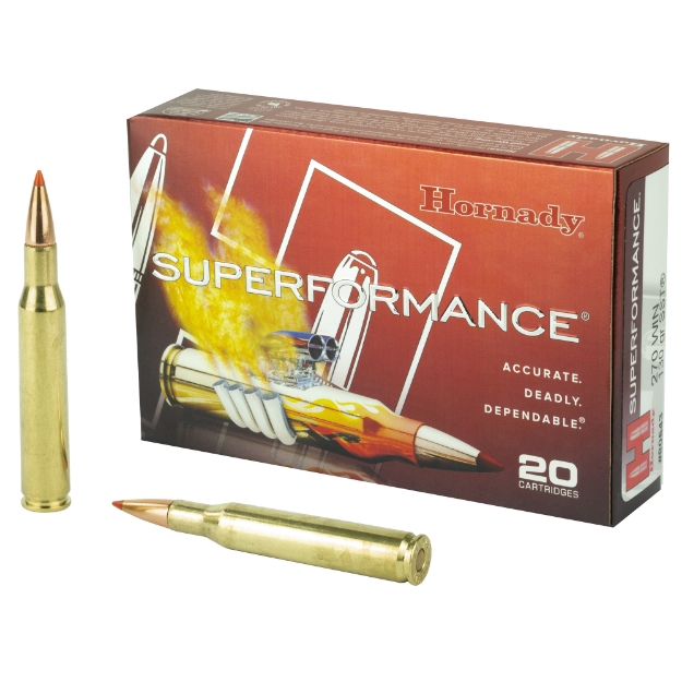 Picture of Hornady SuperFormance  270WIN  130 Grain  SST  20 Round Box 80543