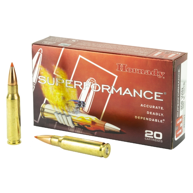Picture of Hornady SuperFormance  308WIN  165 Grain  SST  20 Round Box 80983