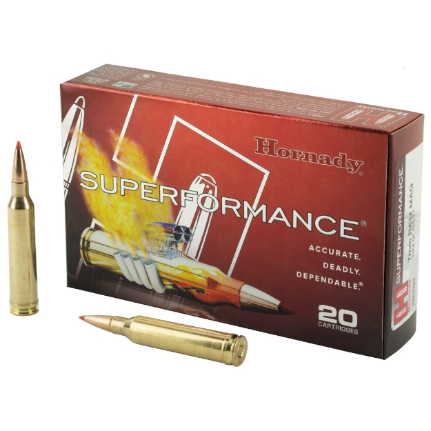 Picture of Hornady Superformance Ammunition  7MM Rem  139 Grain  SST  20 Round Box 80593