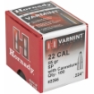 Picture of Hornady Varmint  .224 Diameter  22 Caliber  55 Grain  Soft Point Boat Tail  100 Count 2266