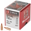 Picture of Hornady V-Max  .224 Diameter  22 Caliber  55 Grain  Ballistic Tip  100 Count 22271