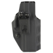 Picture of Crucial Concealment Covert IWB  Inside Waistband Holster  Ambidextrous  Fits FN 509/510/545  Kydex  Black 1313