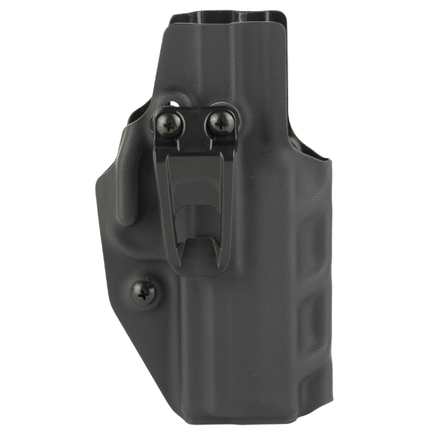 Picture of Crucial Concealment Covert IWB  Inside Waistband Holster  Ambidextrous  Fits FN 509/510/545  Kydex  Black 1313