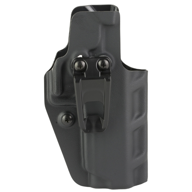 Picture of Crucial Concealment Covert IWB  Inside Waistband Holster  Ambidextrous  Fits Springfield Prodigy 4.25"  Kydex  Black 1261