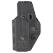 Picture of Crucial Concealment Covert IWB  Inside Waistband Holster  Ambidextrous  Kydex  Fits Springfield Armory Hellcat Pro  Matte Finish  Black 1236
