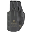 Picture of Crucial Concealment Covert IWB  Inside Waistband Holster  Fits Sig 365 X-Macro  Ambidextrous  Kydex Construction  Black 1276