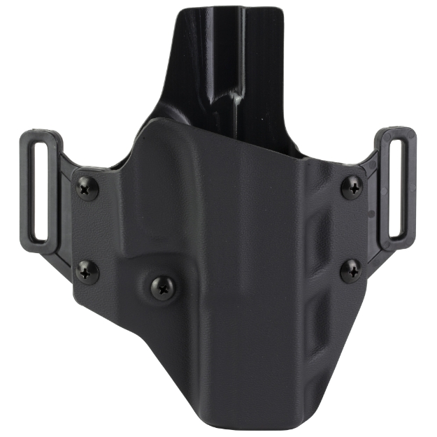 Picture of Crucial Concealment Covert OWB  Outside Waistband Holster  Right Hand  Kydex  Black  Fits Glock 17 1000