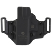 Picture of Crucial Concealment Covert OWB  Outside Waistband Holster  Right Hand  Kydex  Black  Fits Glock 43/43X 1002