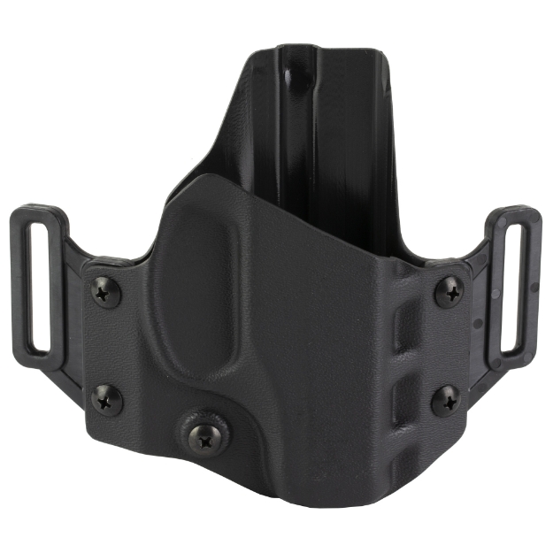 Picture of Crucial Concealment Covert OWB  Outside Waistband Holster  Right Hand  Kydex  Black  Fits Ruger LC9/EC9 1016