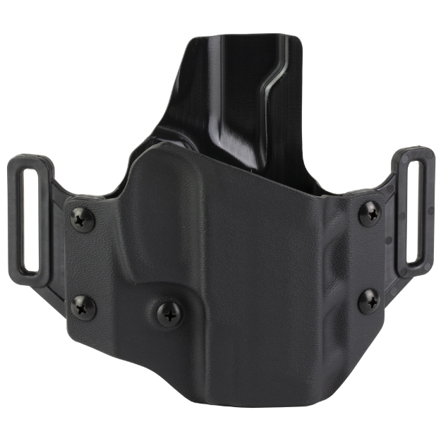 Picture of Crucial Concealment Covert OWB  Outside Waistband Holster  Right Hand  Kydex  Black  Fits Taurus G3C/G2C 1007