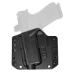 Picture of Bravo Concealment BCA  Outside The Waistband Holster  1.5" Belt Loops  For Glock 43/43X/43X MOS  Polymer Construction  Black  Left Hand  Does not fit Glock 48 BC10-1028