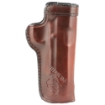Picture of Don Hume H715M Clip-On Holster  Inside The Pant  Fits Colt Government With 5" Barrel  Left Hand  Brown Leather J168001L