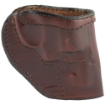 Picture of Don Hume H715M Clip-On Holster  Inside The Pant  Fits Taurus 85  SW J Frame  Left Hand  Brown Leather J168050L