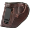 Picture of Don Hume H715M Clip-On Holster  Inside The Pant  Fits Taurus 85  SW J Frame  Left Hand  Brown Leather J168050L
