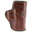 Picture of Don Hume H715M Clip-On Holster  Inside The Pant  Fits Glock 29/30  Left Hand  Brown Leather J168111L