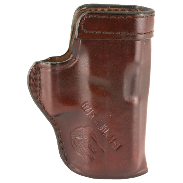Picture of Don Hume H715M Clip-On Holster  Inside The Pant  Fits Glock 29/30  Left Hand  Brown Leather J168111L