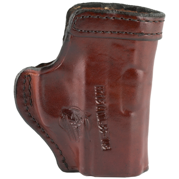 Picture of Don Hume H715M Clip-On Holster  Inside The Pant  Fits Taurus PT145  Left Hand  Brown Leather J168505L