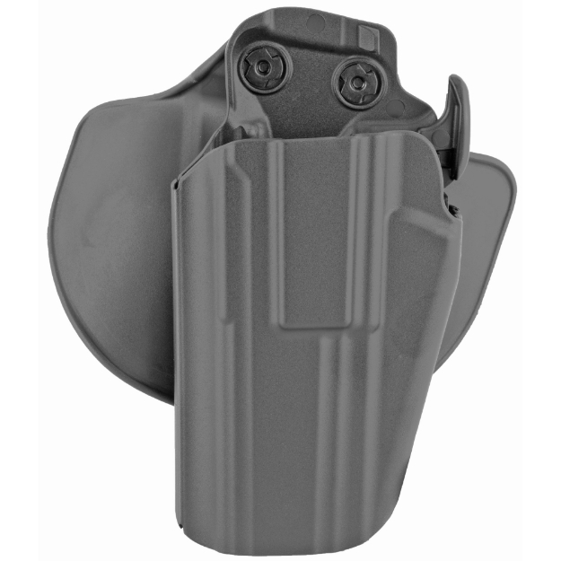Picture of Safariland 578 GLS  Pro-Fit  Wide Frame Holster  Left Hand  Plain Black  Long Slide (Similar to GL34  35  17L) Paddle & Belt Loop Combo 578-450-412