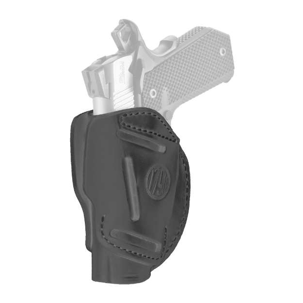 Picture of 1791 Gunleather 3-Way OWB Concealment Holster - Size 1 - Stealth Black - Ambidextrous