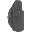 Picture of Crucial Concealment Covert IWB  Inside Waistband Holster  Ambidextrous  Kydex  Black  Fits Glock 19 1018