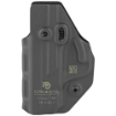 Picture of Crucial Concealment Covert IWB  Inside Waistband Holster  Ambidextrous  Kydex  Black  Fits S&W Shield 9/40 1025