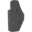 Picture of Crucial Concealment Covert IWB  Inside Waistband Holster  Ambidextrous  Kydex  Black  Fits S&W Shield EZ 9/380 1159