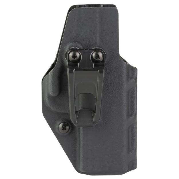 Picture of Crucial Concealment Covert IWB  Inside Waistband Holster  Ambidextrous  Kydex  Fits Springfield Armory Hellcat Pro  Matte Finish  Black 1236