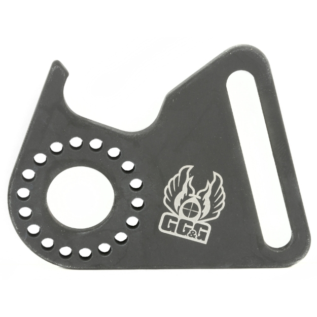 Picture of GG&G  Inc. Front Sling Attachment Sling Mount  Fits Mossberg 500  Ambidextrous  Black Finish GGG-1223