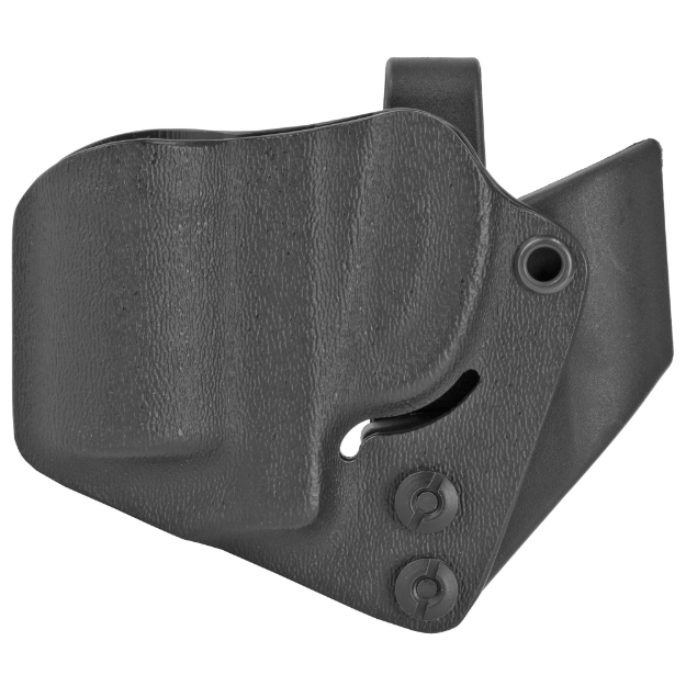 Picture of Mission First Tactical Minimalist  Inside Waistband Holster  Ambidextrous  Fits S&W J Frame  Black Kydex  Includes 1.5" Belt Attachment H2SWJAIWBM