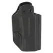 Picture of Mission First Tactical Hybrid Holster  Inside Waistband Holster  Ambidextrous  Fits Glock 19/23/45  Kydex with Leather Shell  Includes 1.5" Belt Attachment  Black H3-GL-1-BLK2