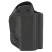 Picture of Mission First Tactical Hybrid Holster  Inside Waistband Holster  Ambidextrous  Fits Sig P365  Kydex with Leather Shell  Includes 1.5" Belt Attachment  Black H3-SIG-1-BLK2